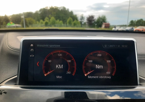 BMW X1 cena 119900 przebieg: 94557, rok produkcji 2020 z Biała małe 466